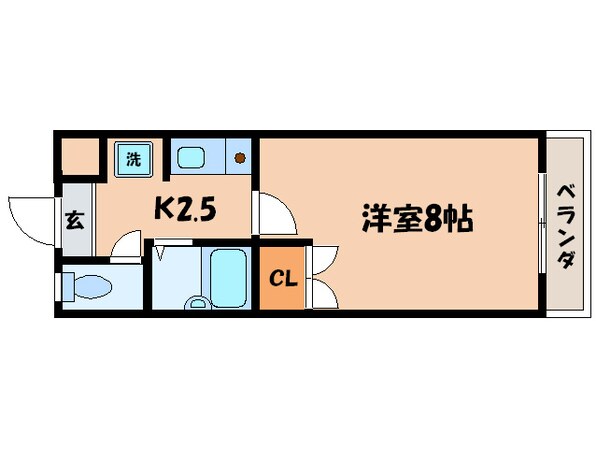 センチュリー玉川の物件間取画像